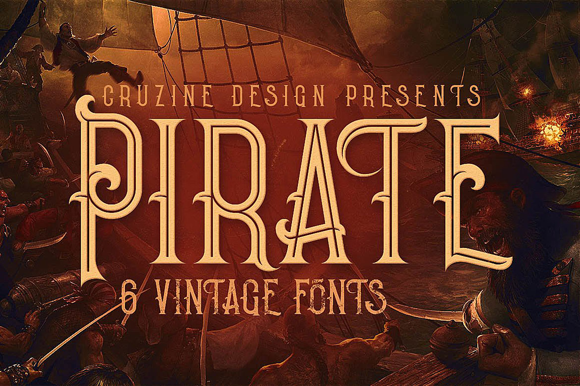 Ahoy, Matey! Discover the Versatile Pirate Display Font