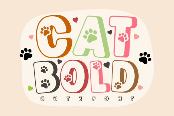 Cat Bold: Playful Typography for Creative Projects