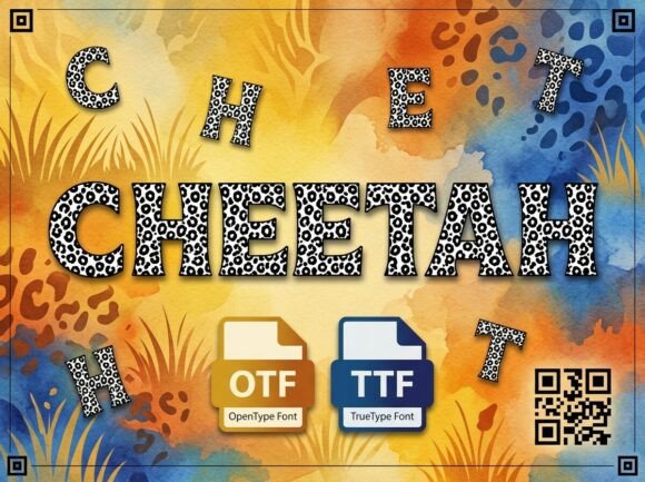 Cheetah: A Display Font with Striking Personality