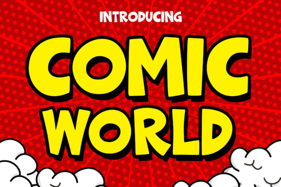 Comic World: A Vintage Display Font with Modern Charm