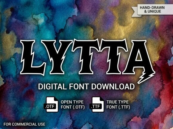 Elevate Your Designs with the Lytta Display Font