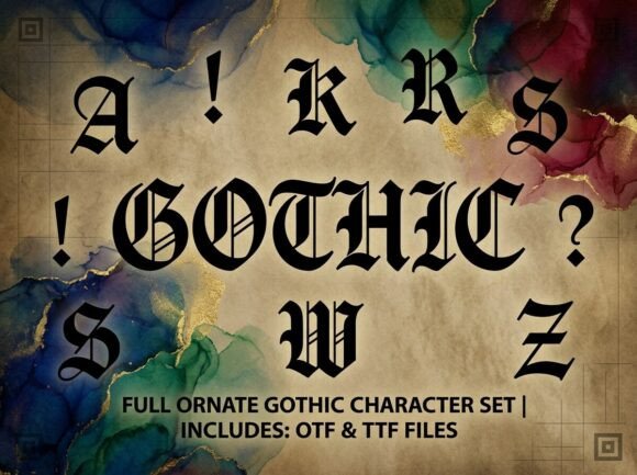 Gothic: Commanding Medieval Script for Dark Romance