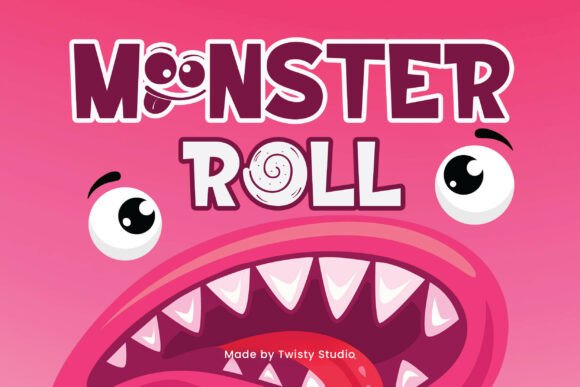 Monster Roll: The Playful Display Font with Big Personality