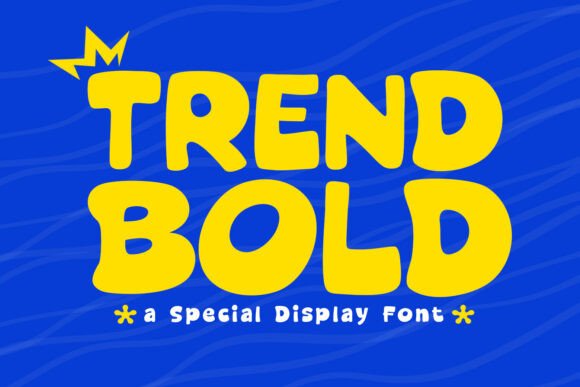 Trend Bold: The Modern Display Font for Standout Designs